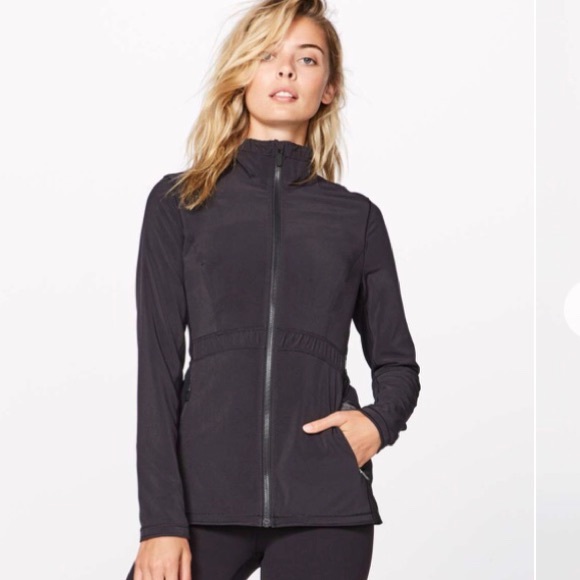 lululemon athletica Jackets & Blazers - Lululemon Round Trip Jacket Black s8 black